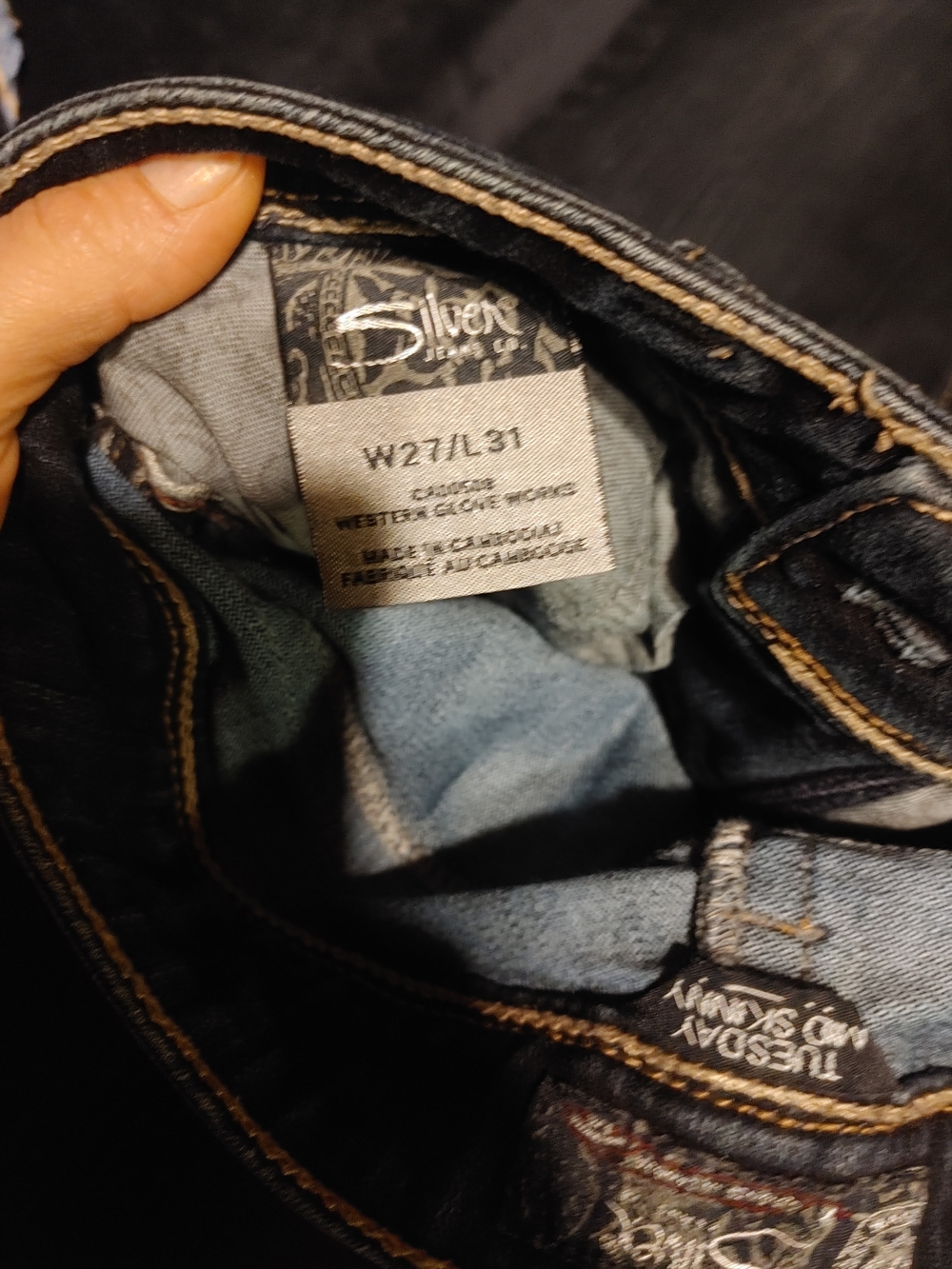 Silver Jeans Women's Dark Indigo Skinny Jeans